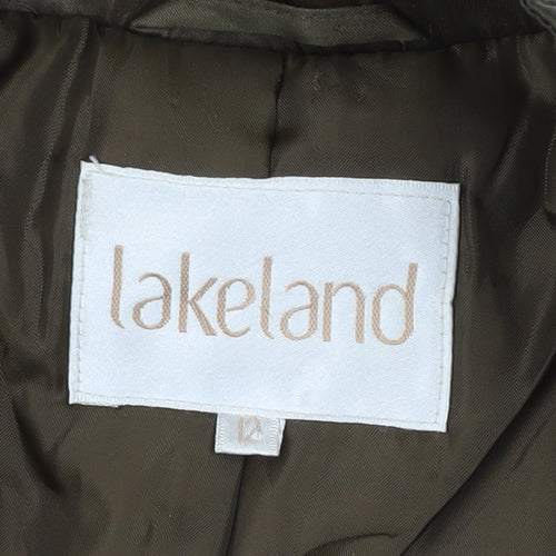 Lakeland Women's Brown Quilted Waistcoat - Size 12