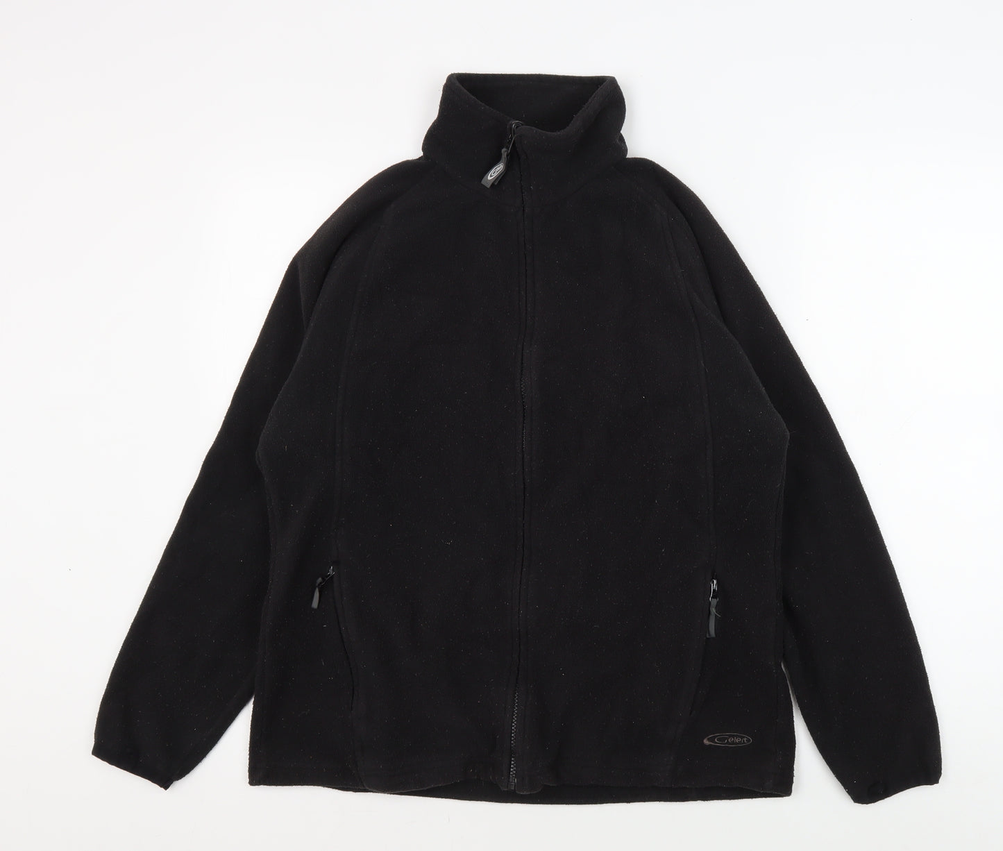 Gelert Unisex Black Fleece Jacket - Size 14