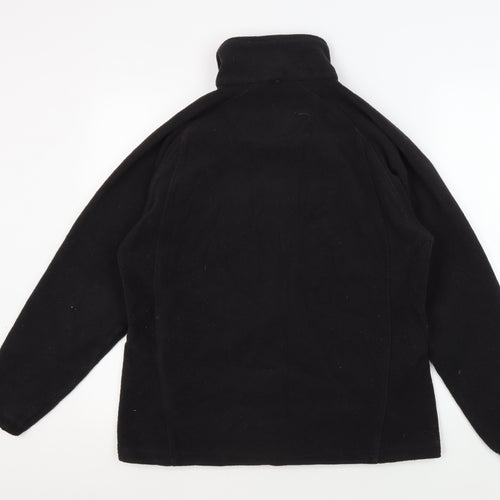 Gelert Unisex Black Fleece Jacket - Size 14