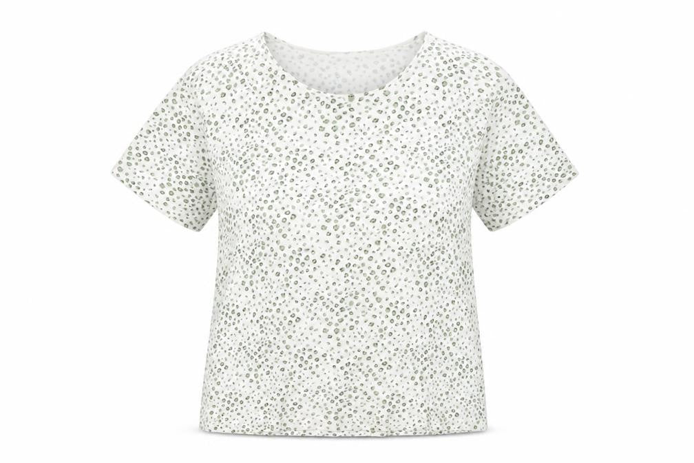 Alexon Women's White Animal Print T-Shirt Size 16/18