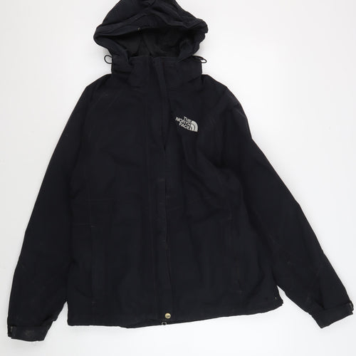 The North Face Men's Black L Waterproof Hooded Jacket