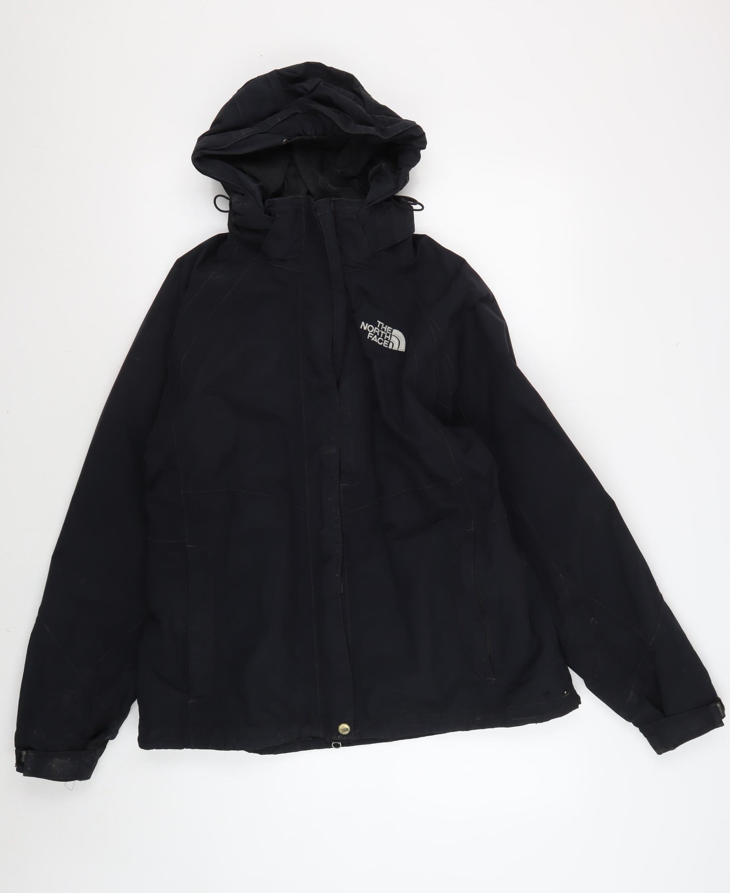 The North Face Men's Black L Waterproof Hooded Jacket