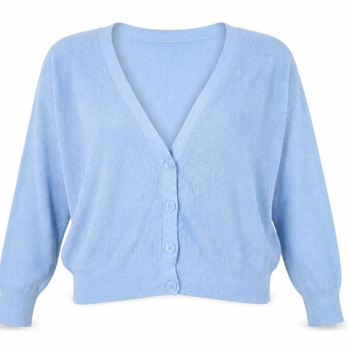Vero Moda Women's Blue Cardigan XL V-Neck Casual