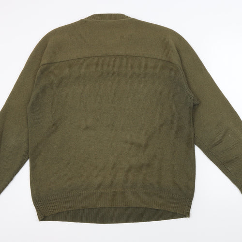 Timberland Men's Green Pullover Jumper Large