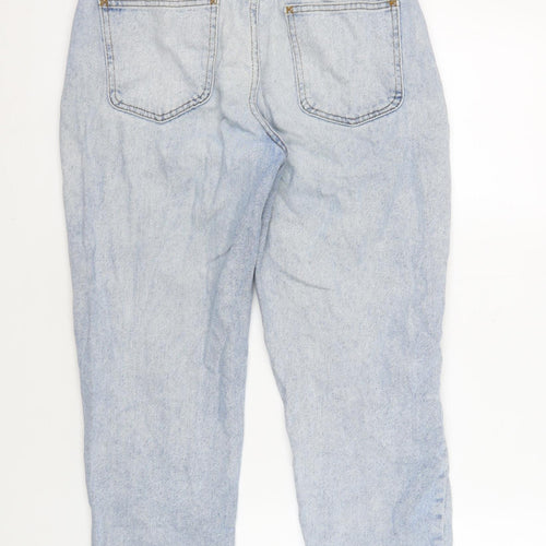 Reclaimed Vintage Women's Blue Mom Jeans, Size M, Relaxed Fit