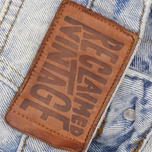 Reclaimed Vintage Women's Blue Mom Jeans, Size M, Relaxed Fit