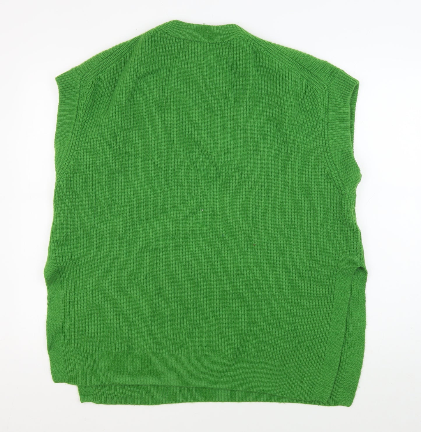 Jigsaw Women's Green Wool Cashmere Vest L