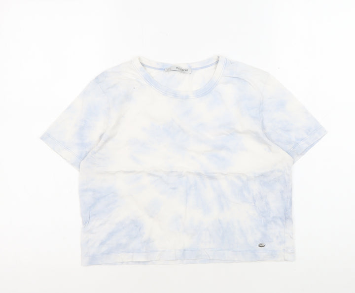 Pull&Bear Women's Tie-Dye T-Shirt, Multicoloured, S