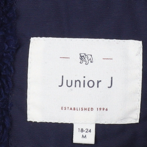 Junior J Unisex Baby Puffer Jacket Blue 18-24 Months