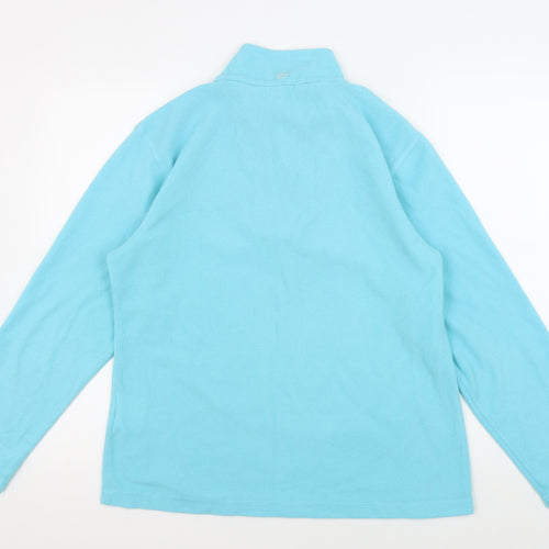 Regatta Women's Blue Pullover High Neck Sweatshirt Size 14