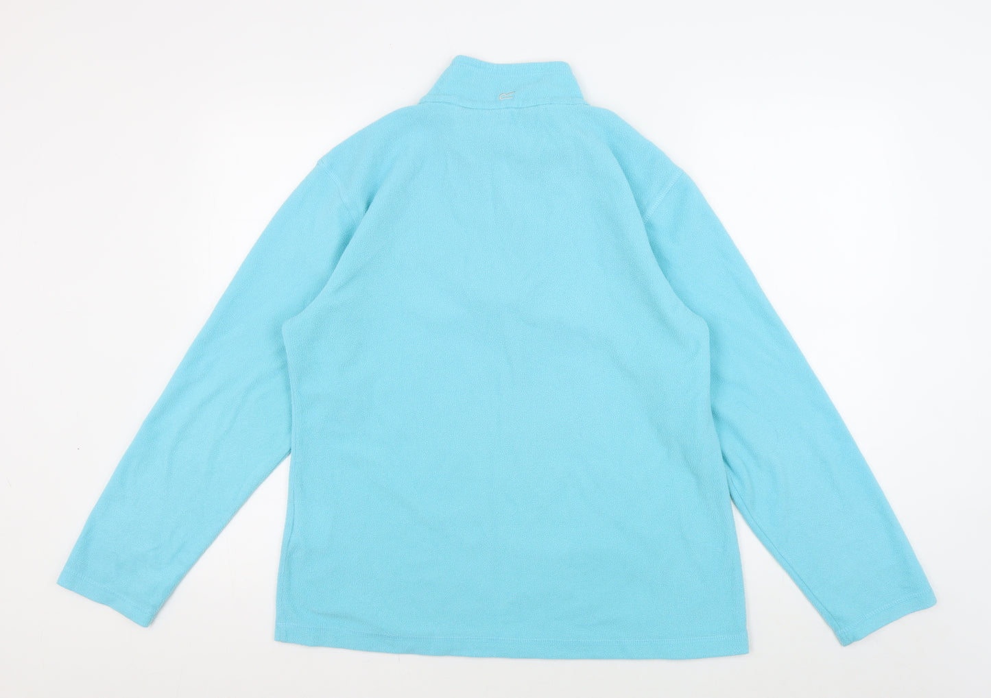 Regatta Women's Blue Pullover High Neck Sweatshirt Size 14