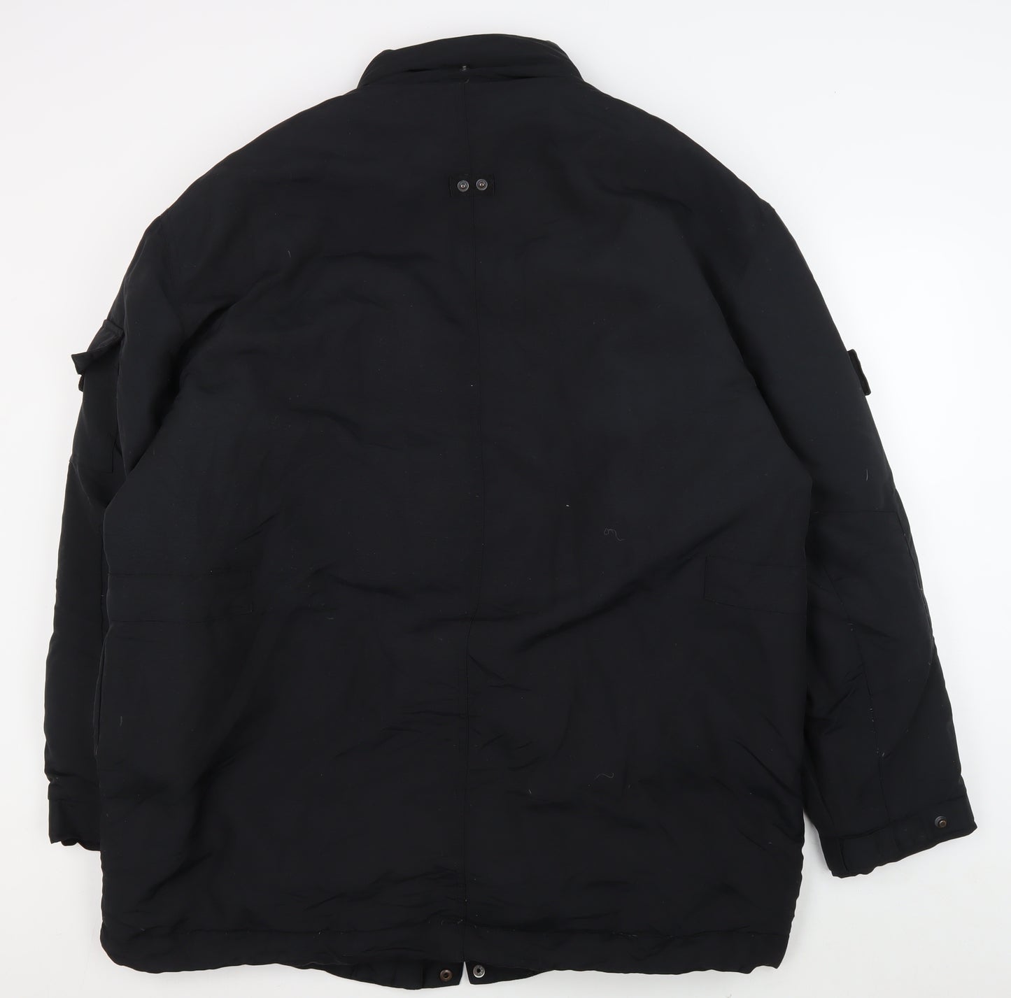 Next Men's Black Military Jacket Size L