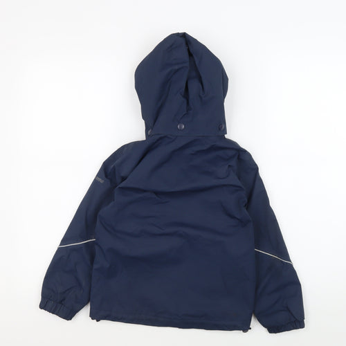 Trespass Boys Blue Puffer Jacket 5-6 Years Waterproof Hooded