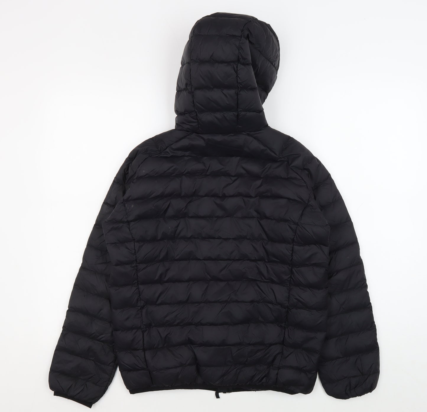 TOG24 Boys Black Puffer Jacket Size 11 Lightweight Warm