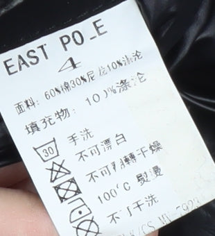 East Pole Men's XL Black Quilted Waistcoat