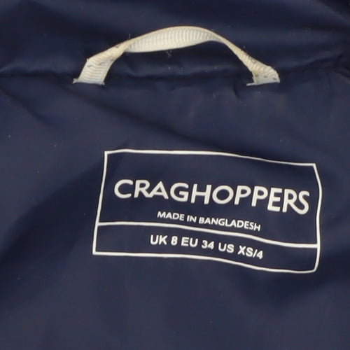 Craghoppers Women's Blue Puffer Jacket Size 8