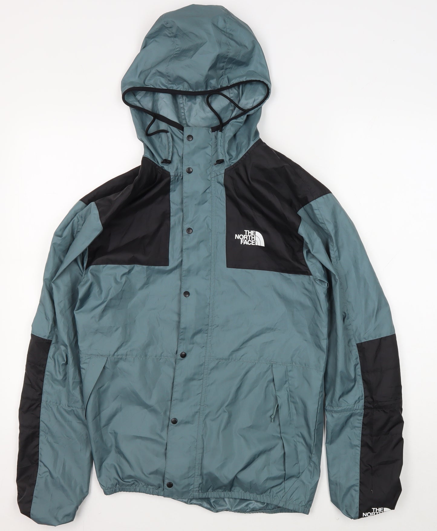 The North Face Men's S Green & Black Windbreaker Jacket