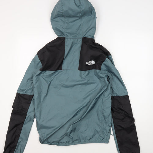 The North Face Men's S Green & Black Windbreaker Jacket