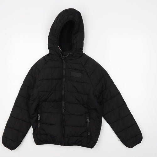 Sonneti Boys Black Puffer Jacket - 10-12 Years
