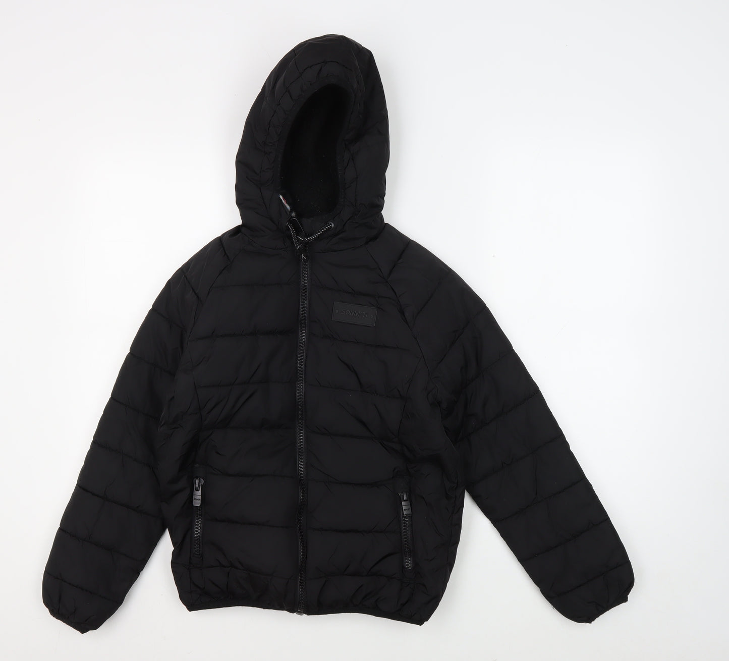 Sonneti Boys Black Puffer Jacket - 10-12 Years