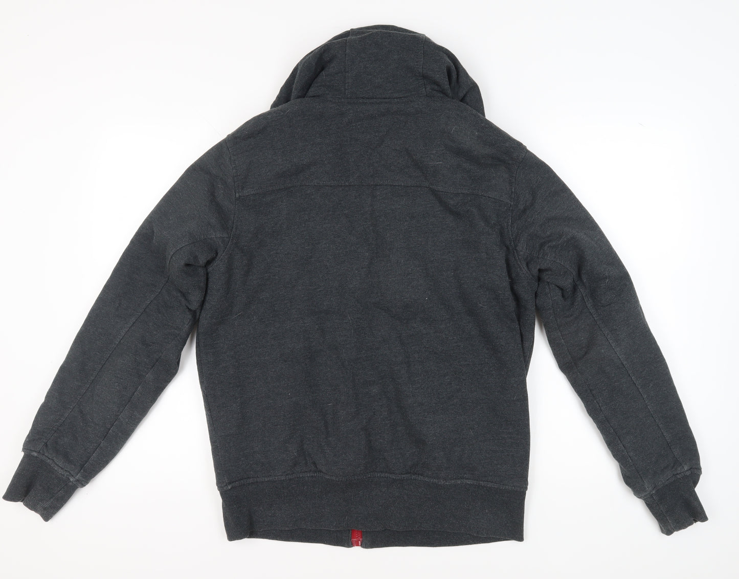 Crosshatch Men's Black Full Zip Hoodie, Size L