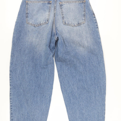 Benetton Women's Blue Wide-Leg Jeans, Size 25