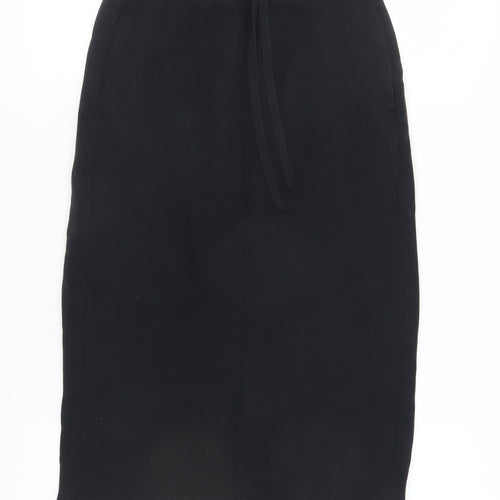 Benetton Women's Black Pencil Midi Skirt XS