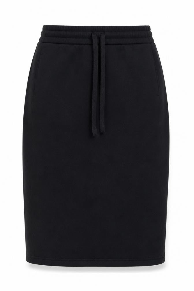 Benetton Women's Black Pencil Midi Skirt XS