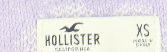 Hollister Women’s Purple Floral Cardigan XS