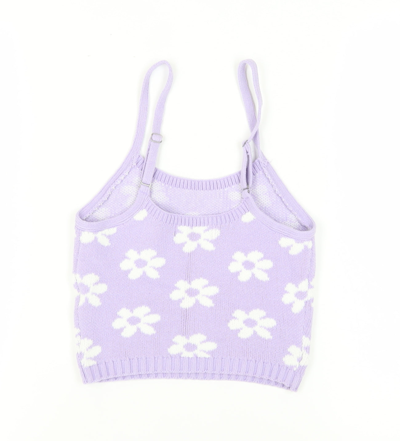 Hollister Women's Purple Floral Camisole Tank Top XS