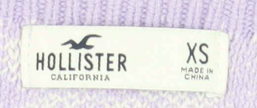 Hollister Women's Purple Floral Camisole Tank Top XS