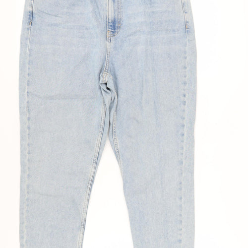 Topshop Women's Blue Mom Jeans Size 16 Classic Style