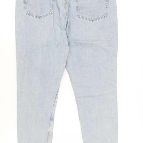 Topshop Women's Blue Mom Jeans Size 16 Classic Style