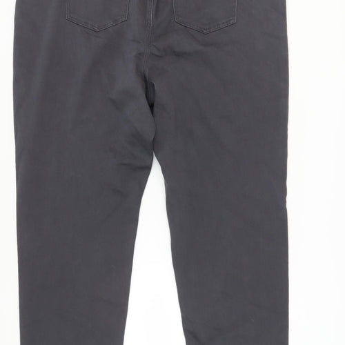 Marks & Spencer Women's Grey Straight Jeans, Size 24