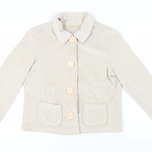 Marks and Spencer Beige Women's Large Casual Jacket