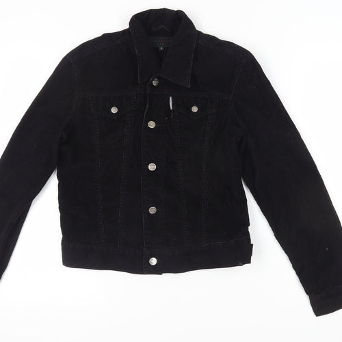 Urban Stone Women's Black Corduroy Jacket M Casual