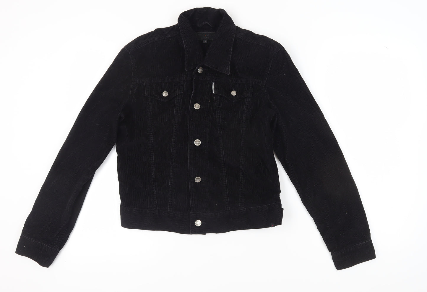 Urban Stone Women's Black Corduroy Jacket M Casual
