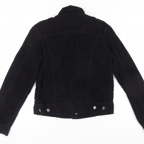 Urban Stone Women's Black Corduroy Jacket M Casual