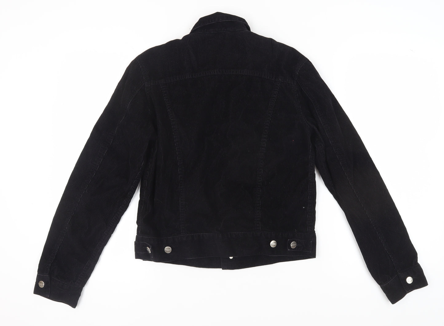 Urban Stone Women's Black Corduroy Jacket M Casual