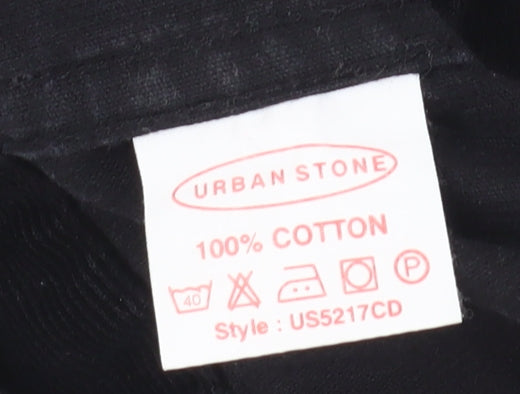 Urban Stone Women's Black Corduroy Jacket M Casual