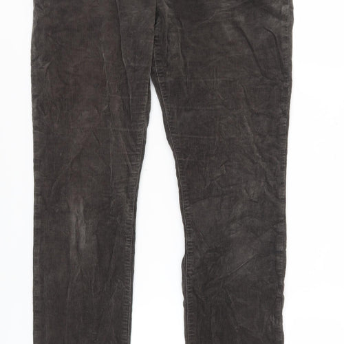 Ken Women's Brown Corduroy Trousers Size 30