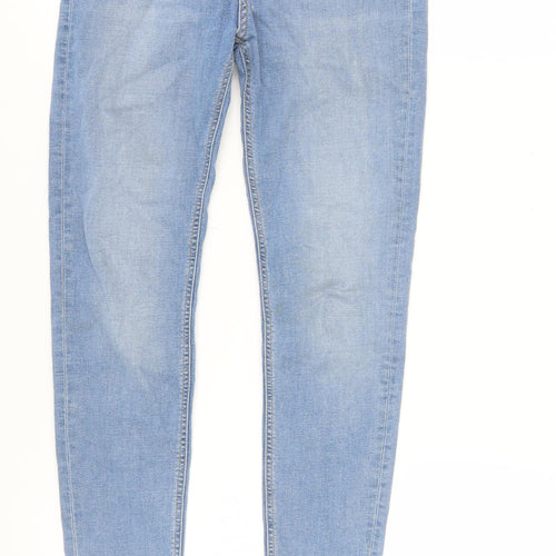 Marks and Spencer Women's Blue Skinny Jeans Size 8