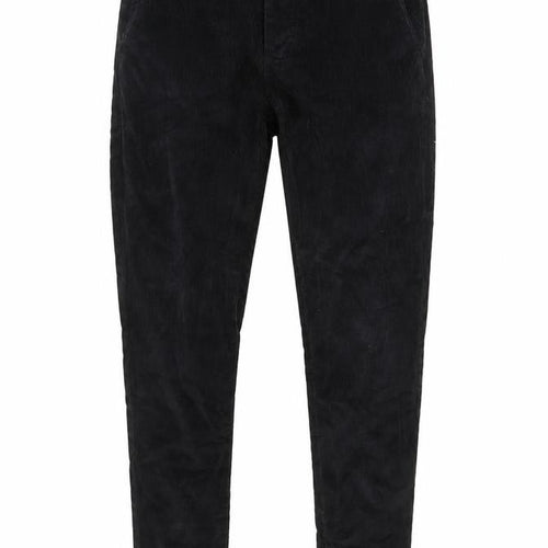 ASOS DESIGN Men's Black Corduroy Trousers, Size 34