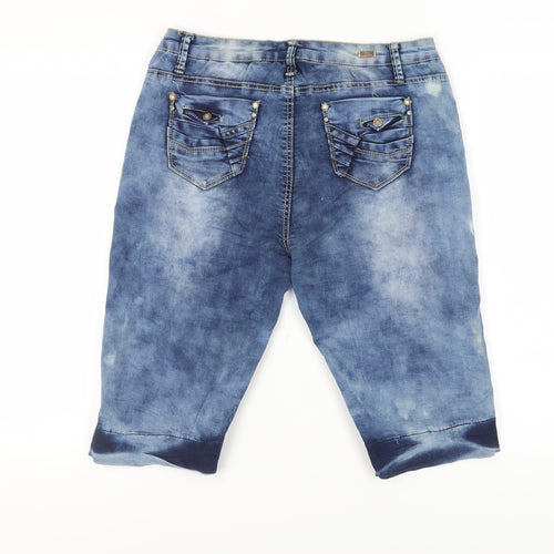Sexy Couture Blue Girls Bermuda Denim Shorts 15-16 Years