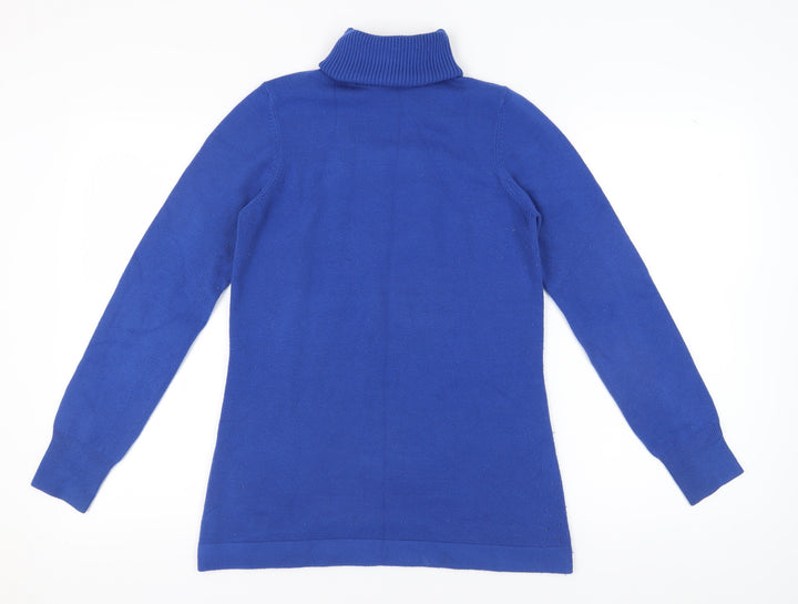 French Connection Women's Blue Pullover Jumper M