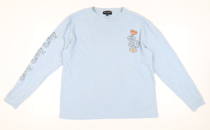New Girl Order Women's Blue T-Shirt, UK Size 10