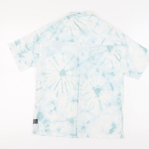 Zara Boys' Multicoloured Button-Up Shirt, 11-12 Years