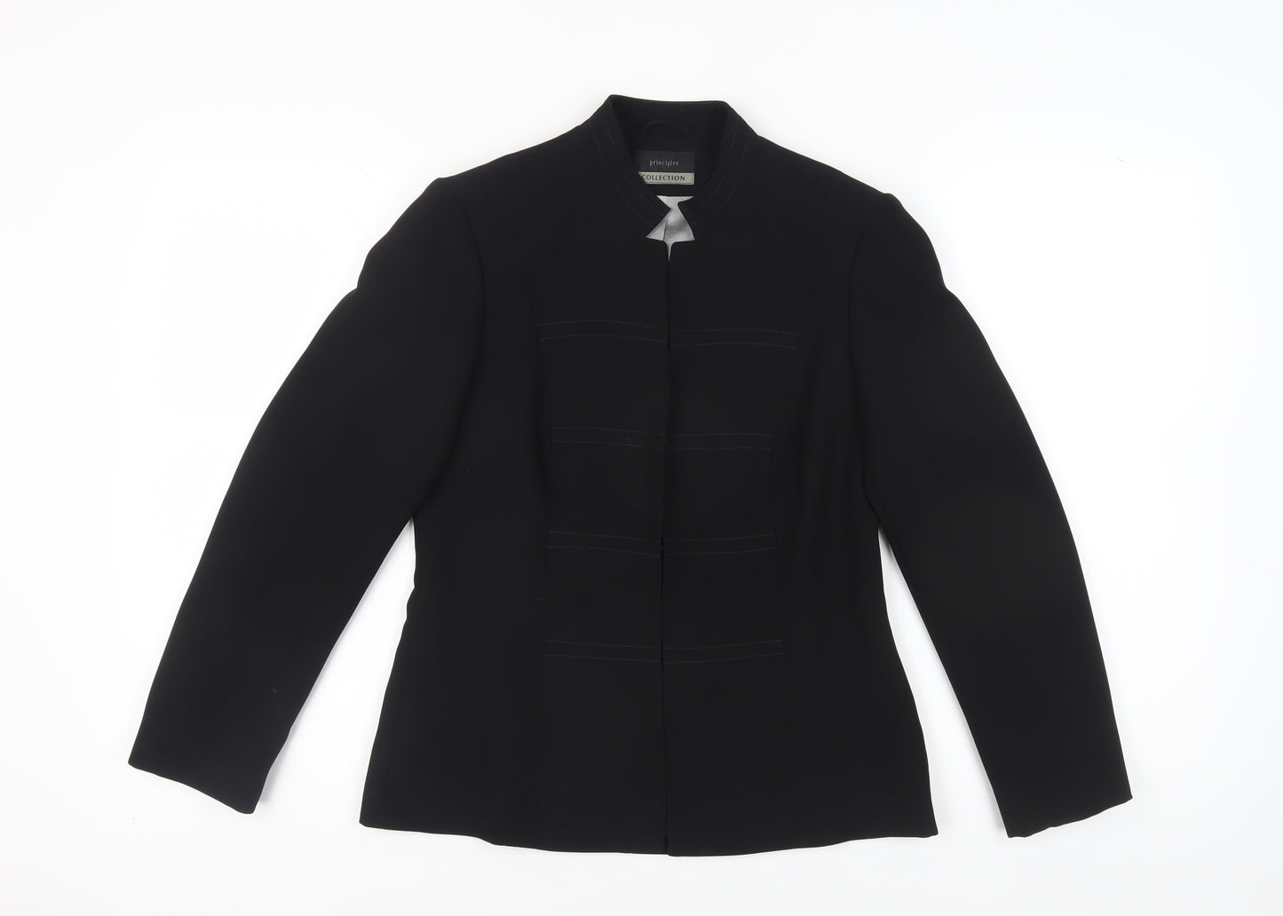 Principles Women's Black Blazer Size 12, Polyester