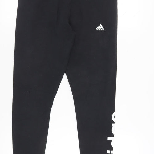 Adidas Women's Black Leggings Size L Athleisure Yoga