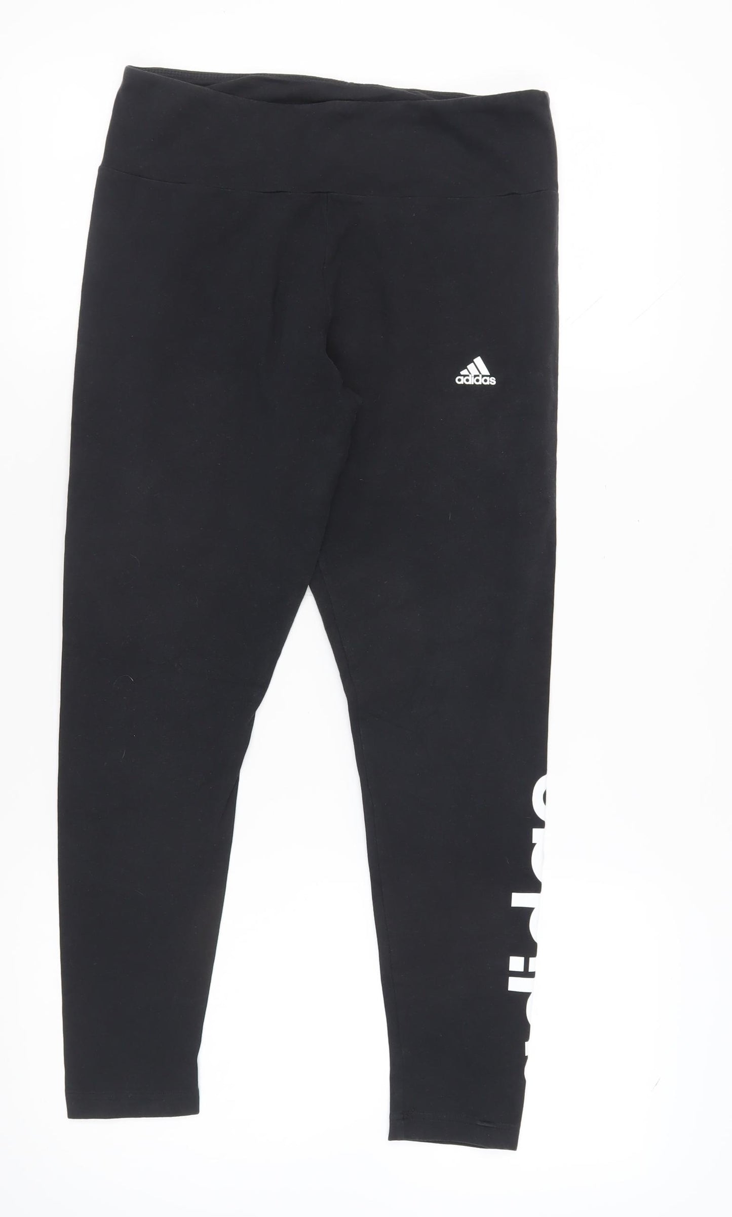 Adidas Women's Black Leggings Size L Athleisure Yoga